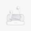 TRUE PLUS True Wireless earbuds, white, in case